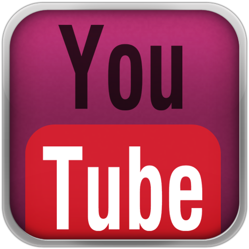 Magenta YouTube Red Icon 512x512 png