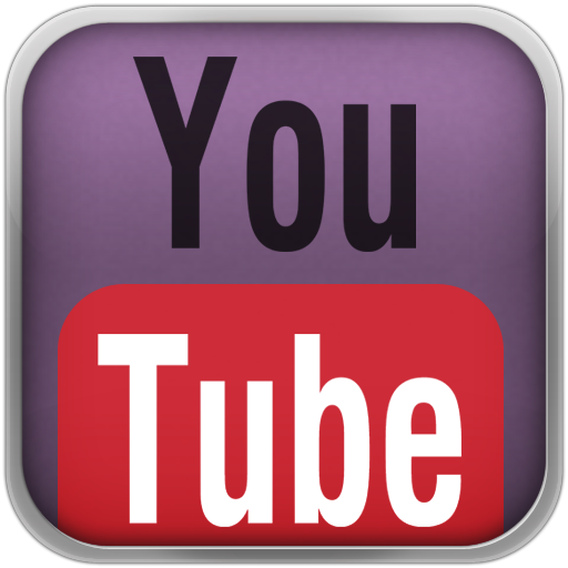 Purple YouTube Red Icon 512x512 png