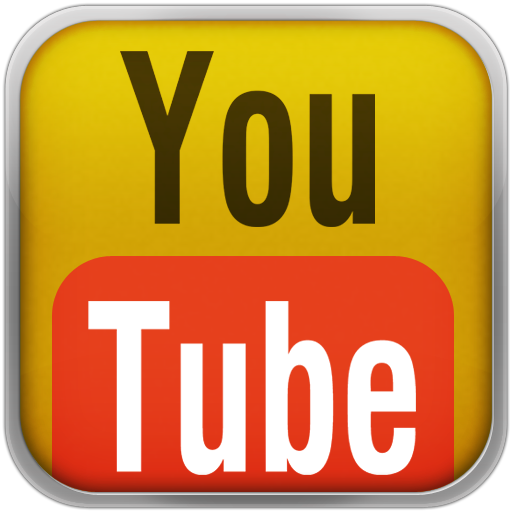 Yellow YouTube Red Icon 512x512 png