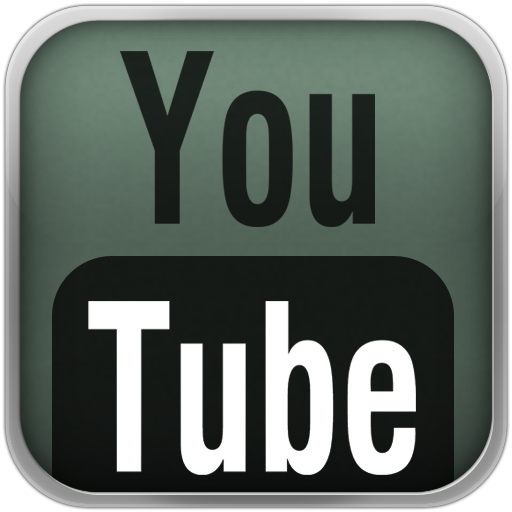 dAGreen YouTube Black Icon 512x512 png