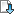Down Blue Icon 14x14 png