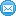 Blue Mail Icon 16x16 png