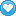 Blue Heart Icon 16x16 png