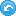 Blue Arrow Left Down Icon 16x16 png