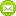 Green Mail Icon 16x16 png