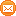 Orange Mail Icon 16x16 png