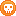 Orange Skull Icon