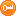 Orange Key Icon