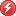 Red Lightning Icon