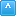 Blue Circumflex Accent Icon