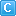 Blue C Icon 16x16 png