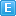 Blue E Icon
