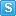 Blue S Icon 16x16 png