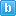 Blue B Lower Icon