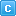 Blue C Lower Icon 16x16 png