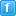 Blue F Lower Icon 16x16 png