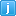 Blue J Lower Icon 16x16 png