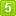 Green 5 Icon 16x16 png