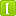 Green Left Square Bracket Icon
