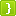 Green Right Curly Bracket Icon
