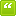 Green Quotation Mark Icon 16x16 png