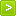 Green Greater Than Sign Icon