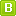 Green B Icon 16x16 png