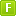 Green F Icon 16x16 png