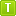 Green T Icon 16x16 png