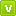 Green V Lower Icon