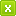 Green X Lower Icon 16x16 png