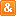 Orange Ampersand Icon