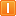 Orange Vertical Line Icon