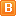 Orange B Icon 16x16 png