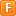 Orange F Icon
