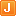 Orange J Icon 16x16 png