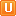Orange U Icon