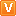 Orange V Icon