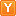 Orange Y Icon