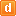 Orange D Lower Icon