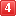 Red 4 Icon 16x16 png