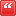 Red Quotation Mark Icon