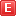 Red E Icon