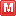 Red M Icon