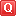 Red Q Icon