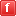 Red F Lower Icon 16x16 png