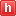 Red H Lower Icon