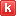 Red K Lower Icon