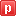 Red P Lower Icon