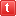 Red T Lower Icon